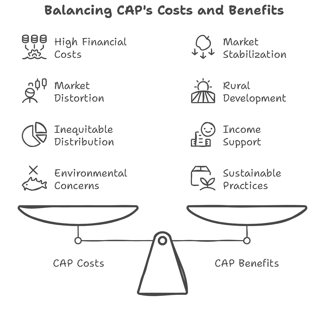 Benefits and Costs of Common Agricultural Policy (CAP)