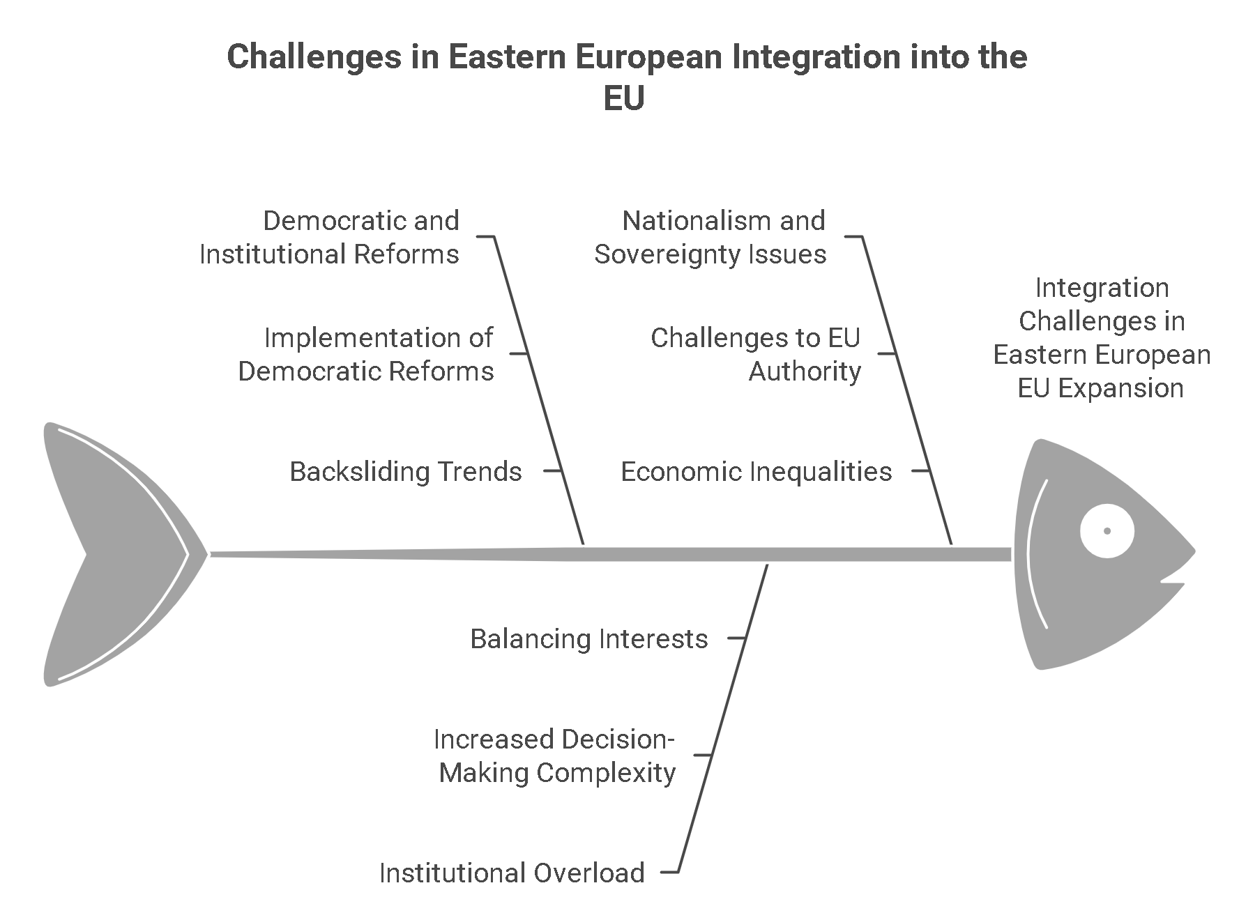 Examine the issues and problems associated with the eastward expansion of the European Union.